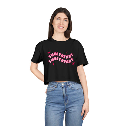 Sweetheart Crop Tee
