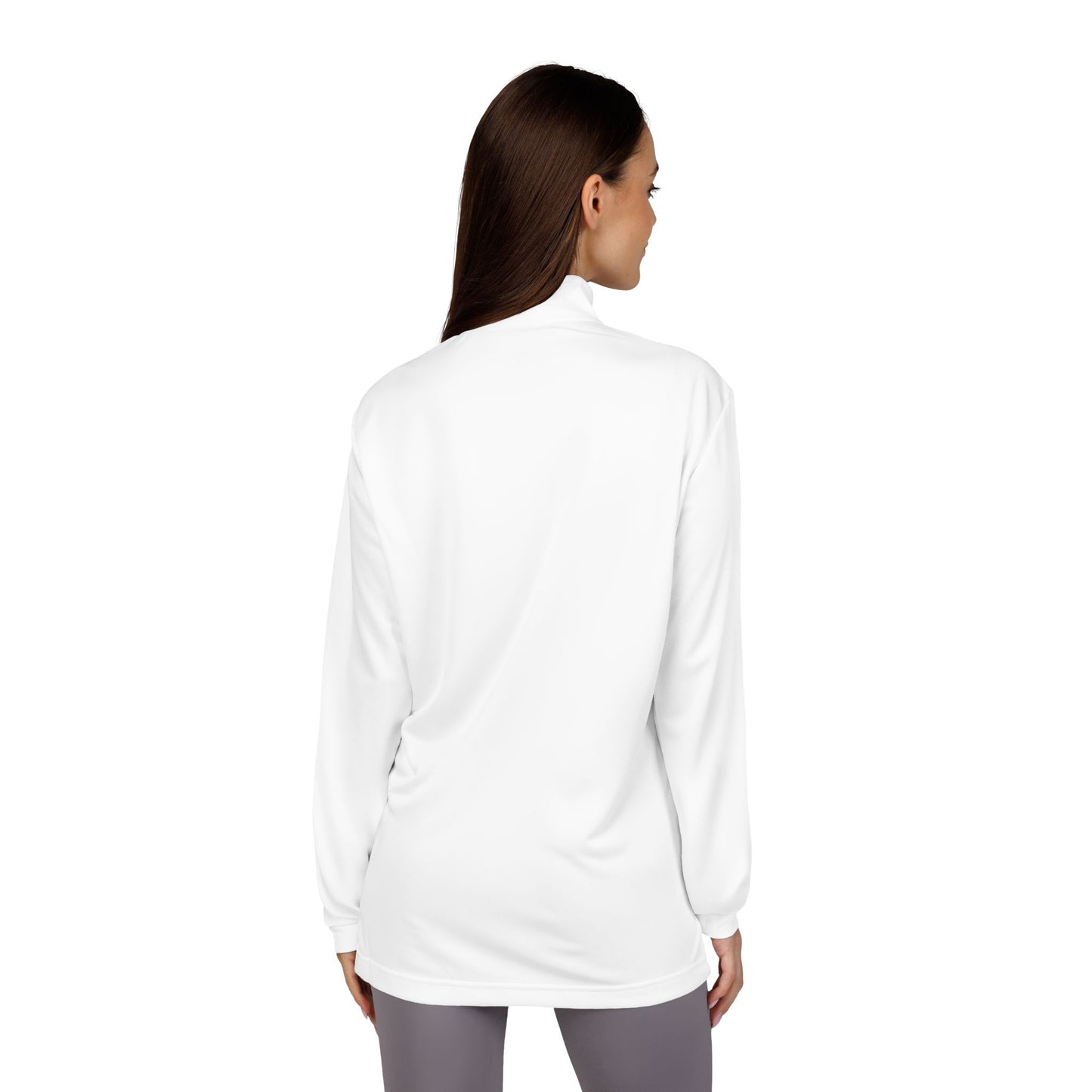 Quarter-Zip Pullover - adidas® Fearless Embroidered Sweatshirt
