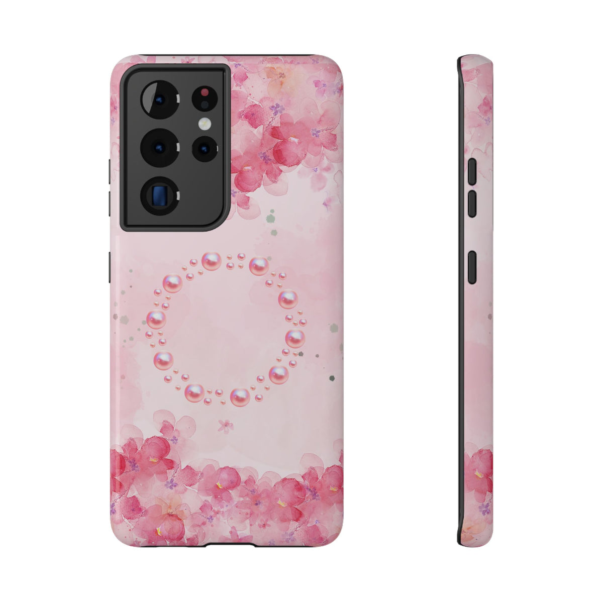 Tough Samsung Case — Cherry Blossoms Magnetic