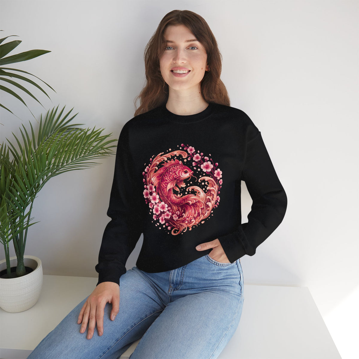 Sakura Koi – Premium Art Sweatshirt