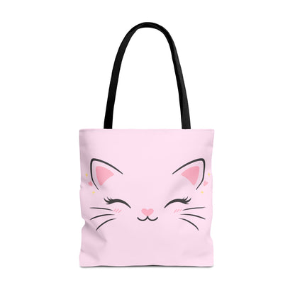 Blush Kitty Tote Bag