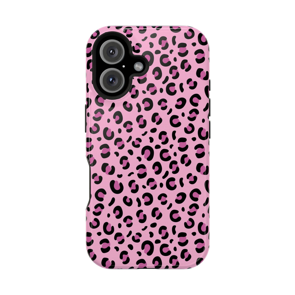 Leopard Print iPhone Case — Impact-Resistant Protective Cover