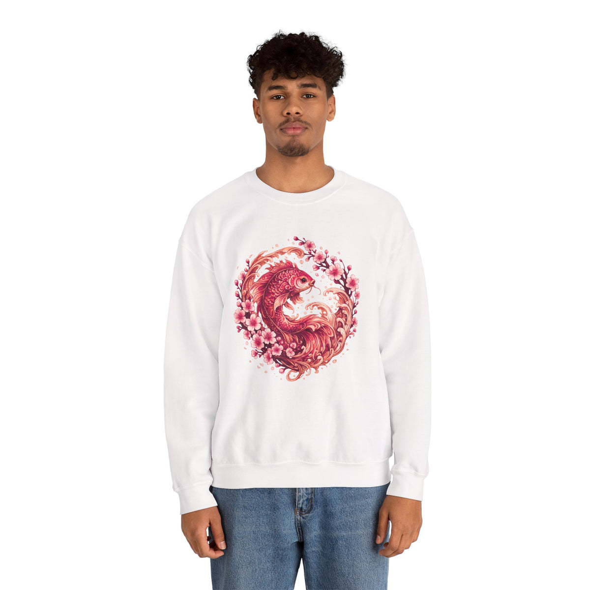 Sakura Koi – Premium Art Sweatshirt