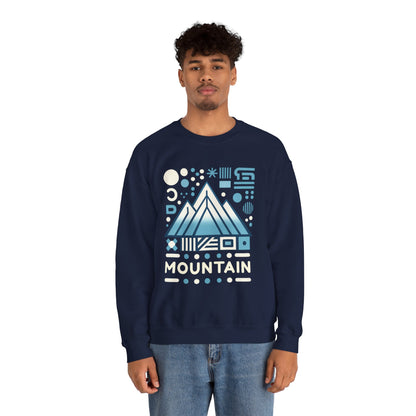 Mountain Sweatshirt — Cozy Outdoor Adventure Crewneck