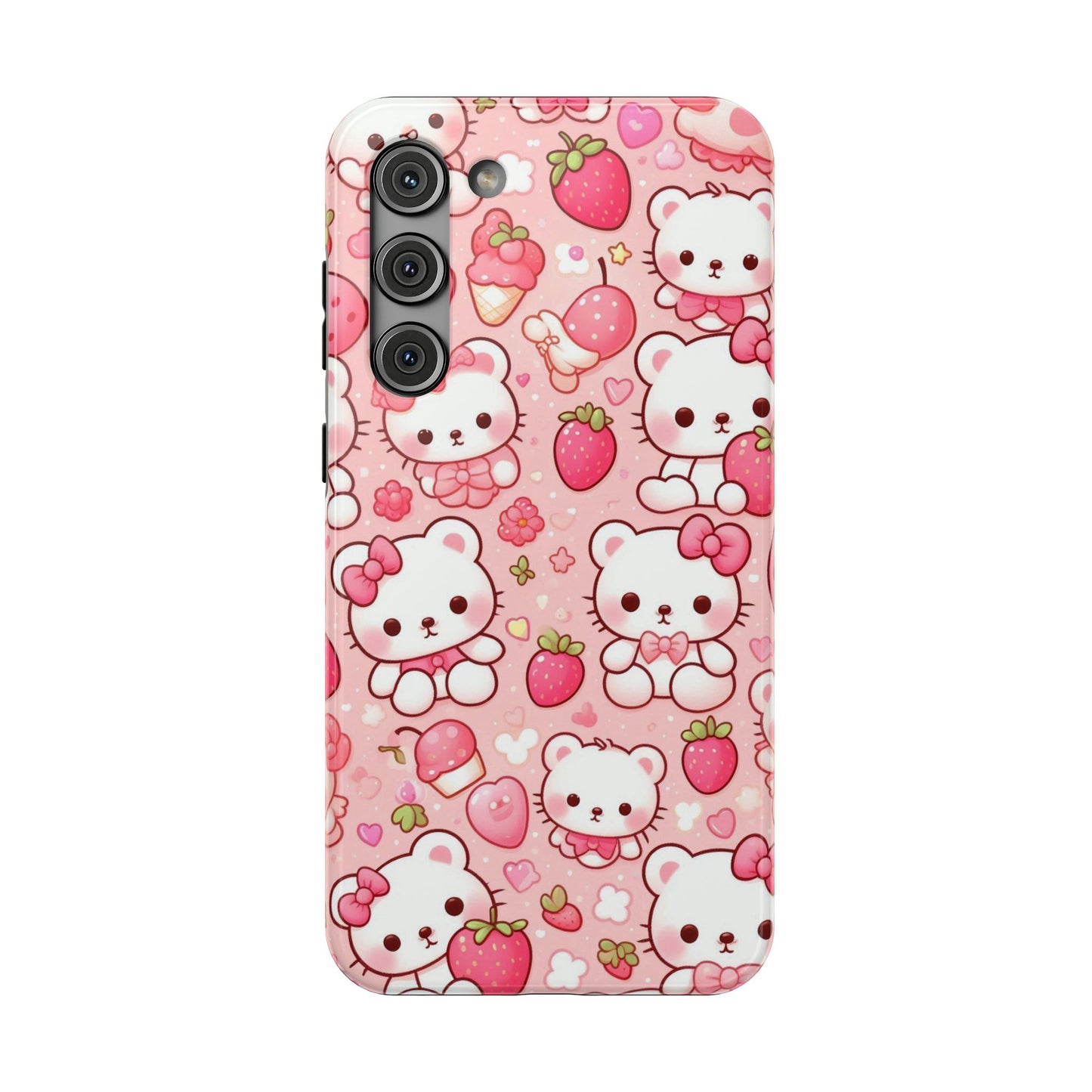 Kawaii Bear Samsung Phone Case