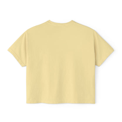 Boxy Tee - I'm Just A Girl Women's Graphic T-Shirt