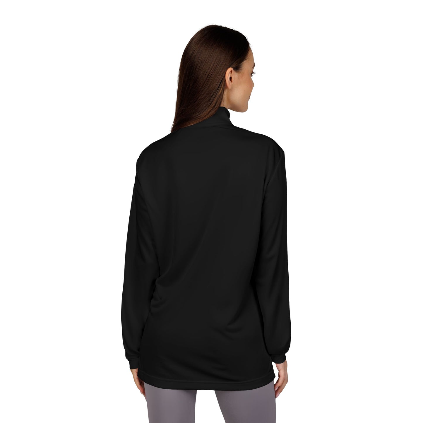 Quarter-Zip Pullover - adidas® Fearless Embroidered Sweatshirt