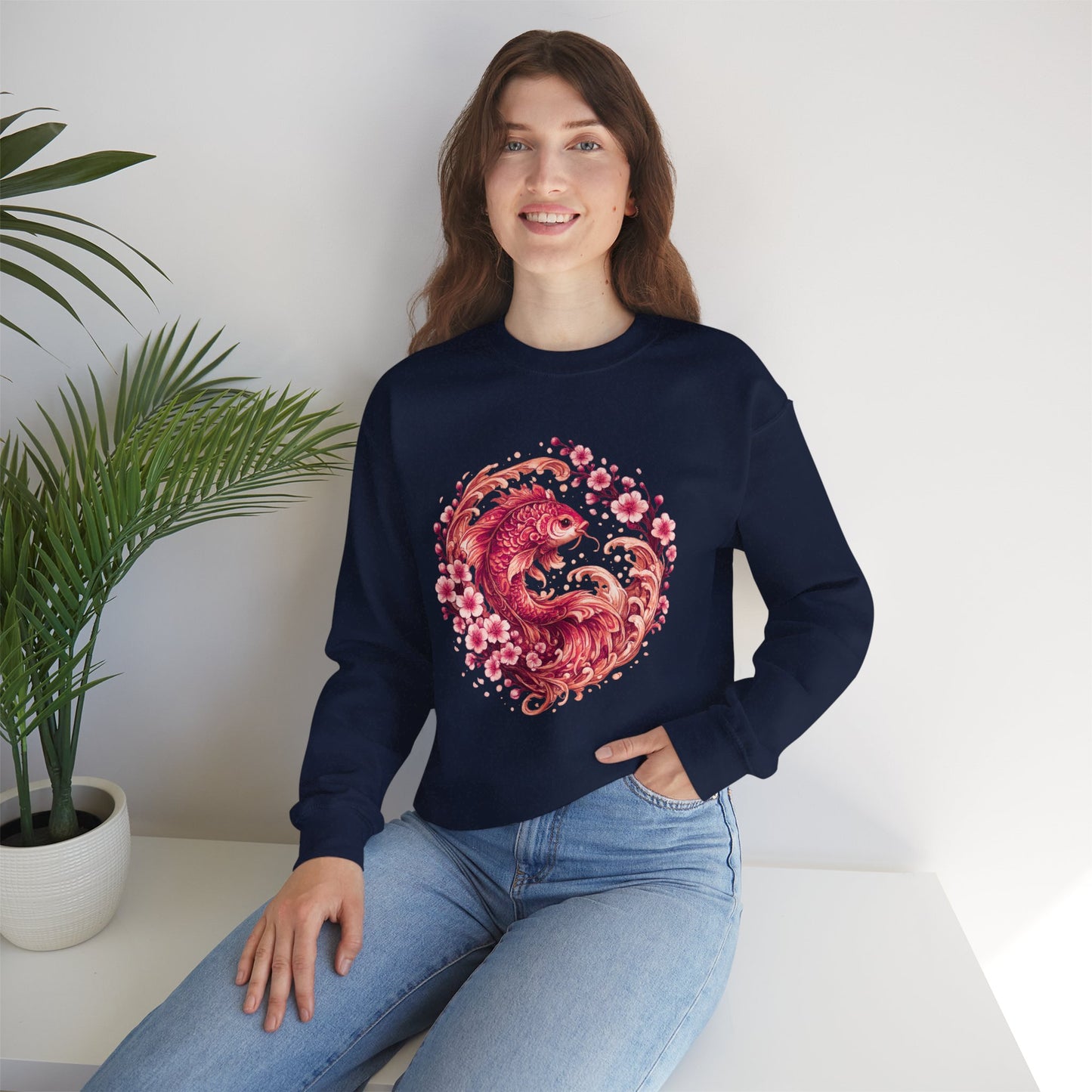 Sakura Koi – Premium Art Sweatshirt