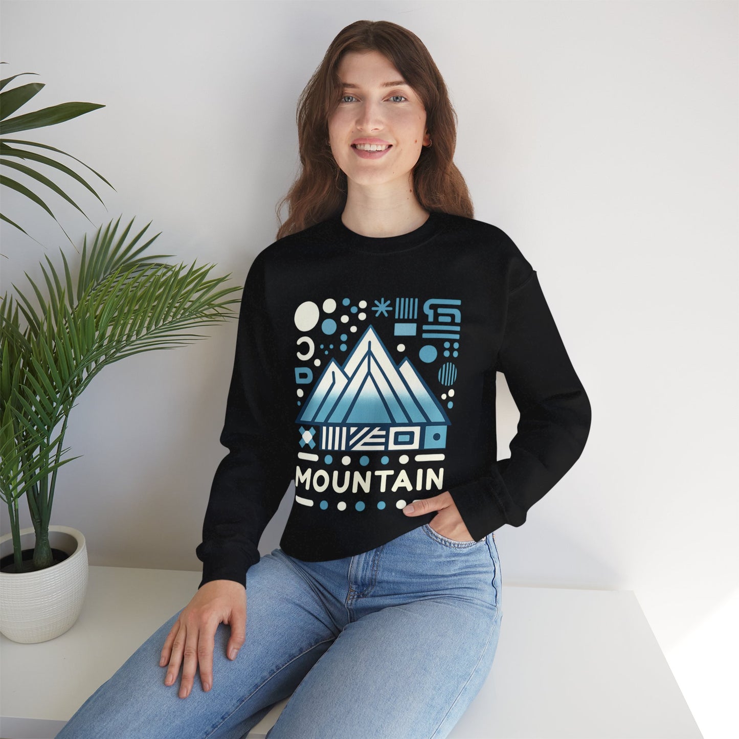 Mountain Sweatshirt — Cozy Outdoor Adventure Crewneck