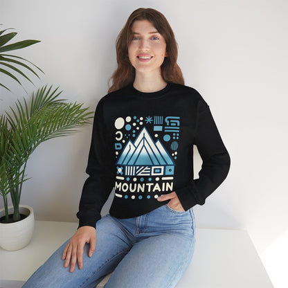 Mountain Sweatshirt — Cozy Outdoor Adventure Crewneck
