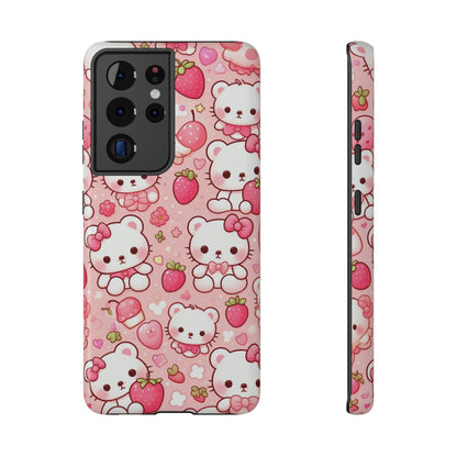 Kawaii Bear Samsung Phone Case