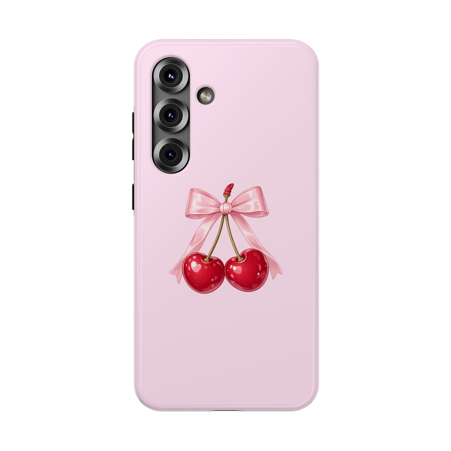 Cherry Bow Charm Samsung Case