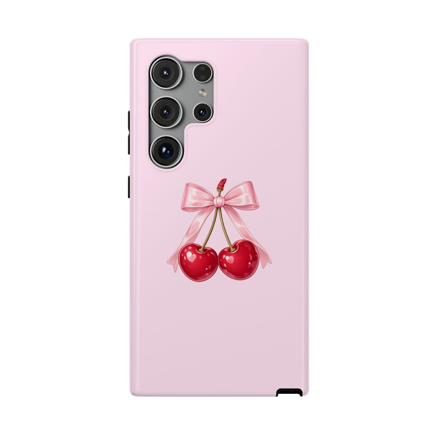Cherry Bow Charm Samsung Case
