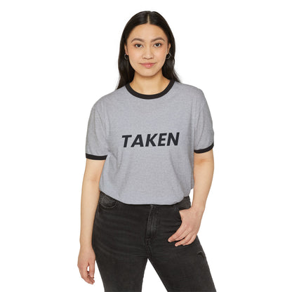 Unisex Cotton T-Shirt TAKEN Design