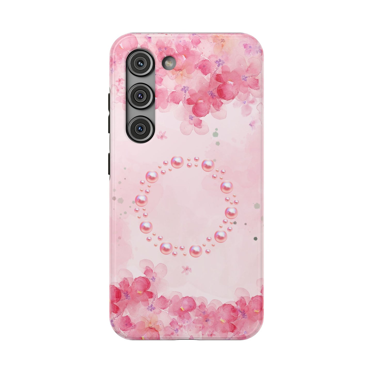 Tough Samsung Case — Cherry Blossoms Magnetic